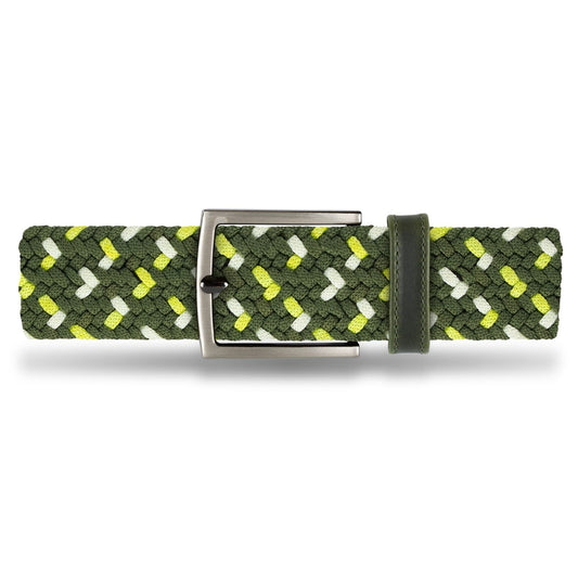 Cinturón Trenzado Hombre OS39 - Verde Cyber | Origeness