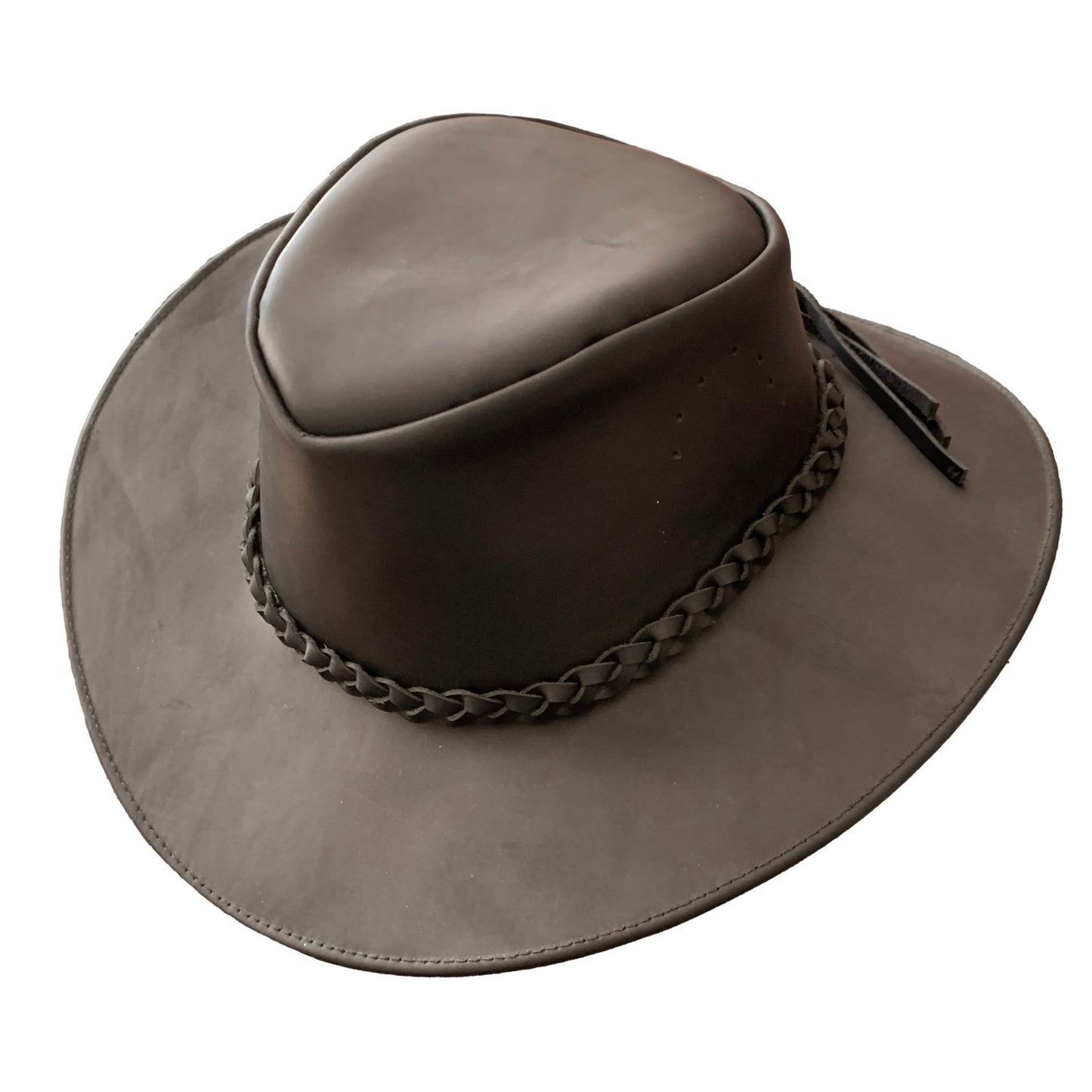 SOMBRERO ORIGENESS CUERO NEGRO