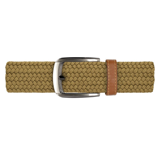 Cinturón Trenzado Hombre OS32 - Beige Miel | Origeness