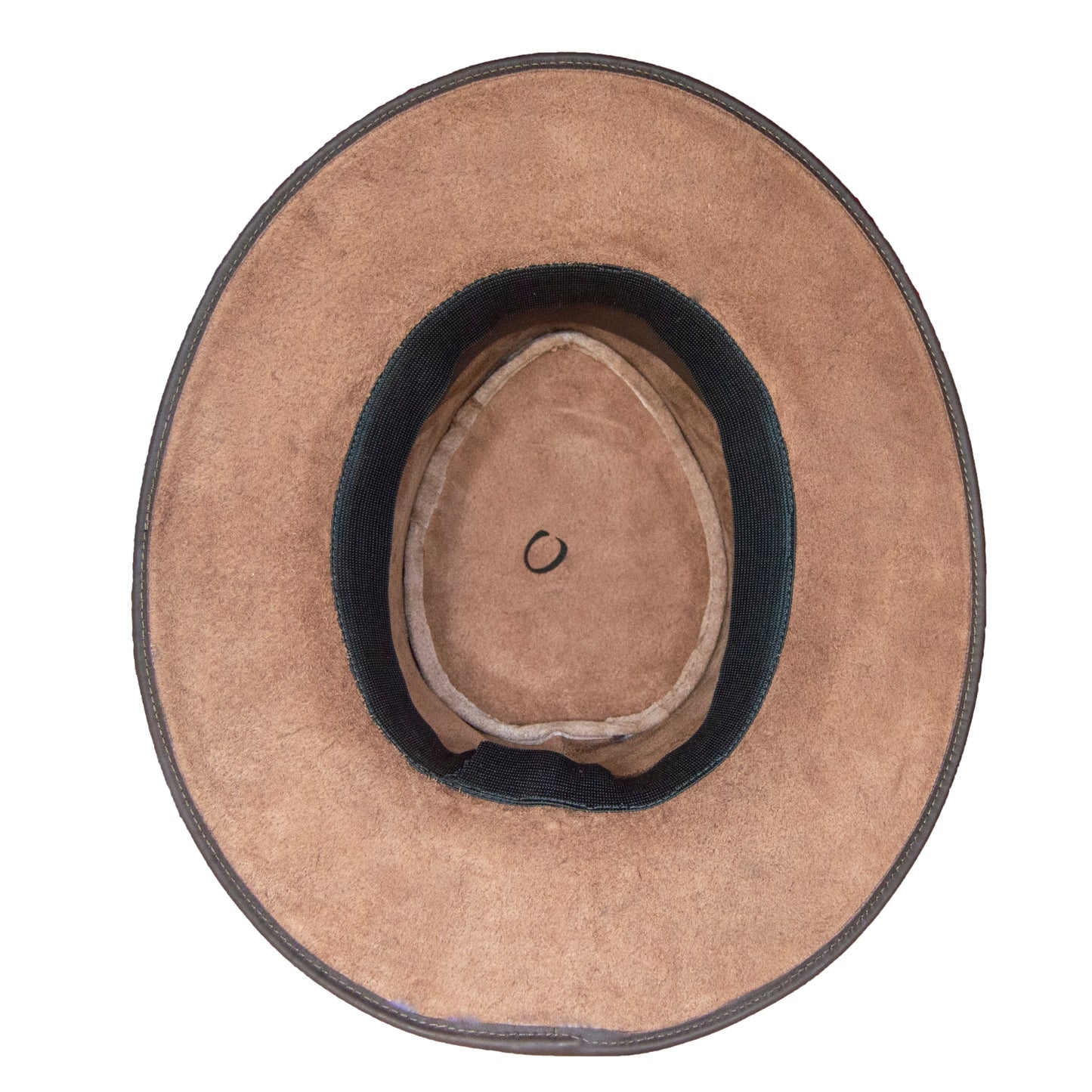 SOMBRERO ORIGENESS CUERO CAFÉ OSCURO
