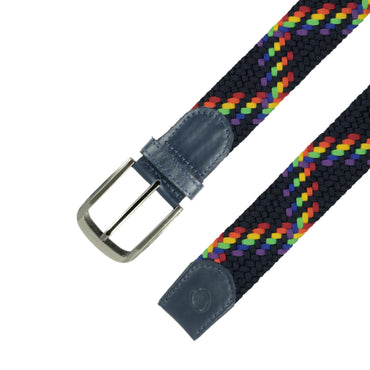 Cinturón Trenzado Hombre OS29 - Azul Prisma | Origeness