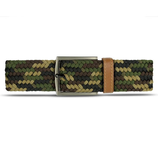 Cinturón Trenzado Hombre OS6 - Camuflado Forest