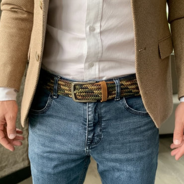 Cinturón Trenzado Hombre OS6 -