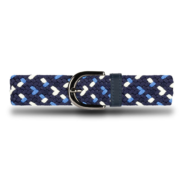 Cinturón Trenzado Mujer OS3 - Azul Náutico | Origeness
