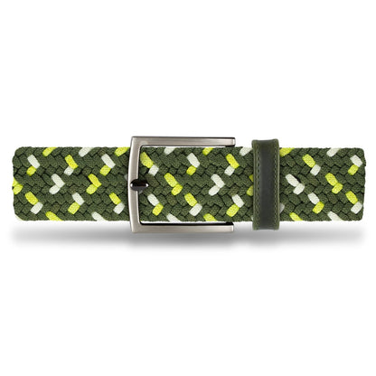 Cinturón Trenzado Hombre OS39 - Verde Cyber | Origeness
