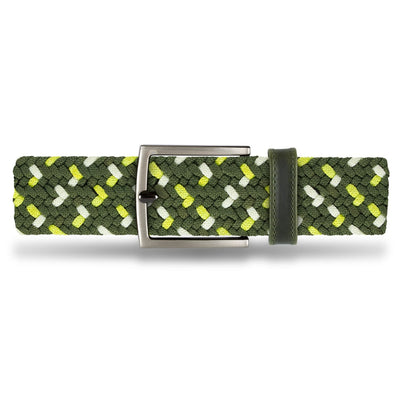 Cinturón Trenzado Hombre OS39 - Verde Cyber | Origeness