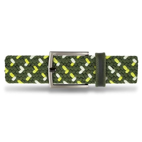 Cinturón Trenzado Hombre OS39 - Verde Cyber | Origeness