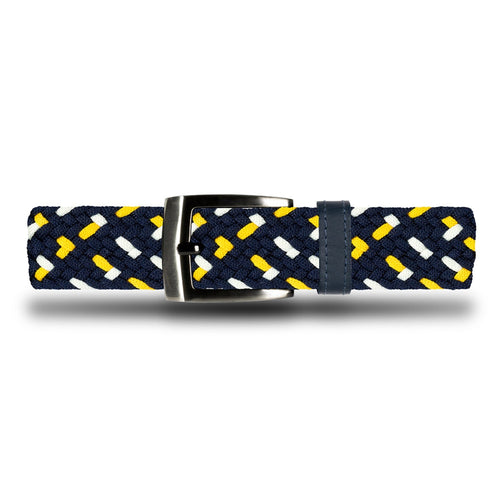 Cinturón Trenzado Niño OS5 - Azul Y Amarillo Solar | Origeness