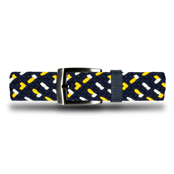 Cinturón Trenzado Niño OS5 - Azul Y Amarillo Solar | Origeness