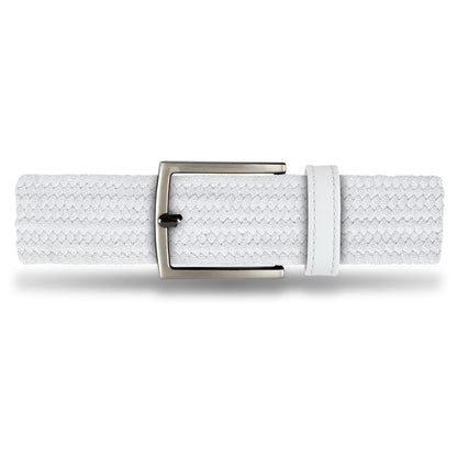Cinturón Trenzado Hombre OS40 - Blanco Marfil | Origeness