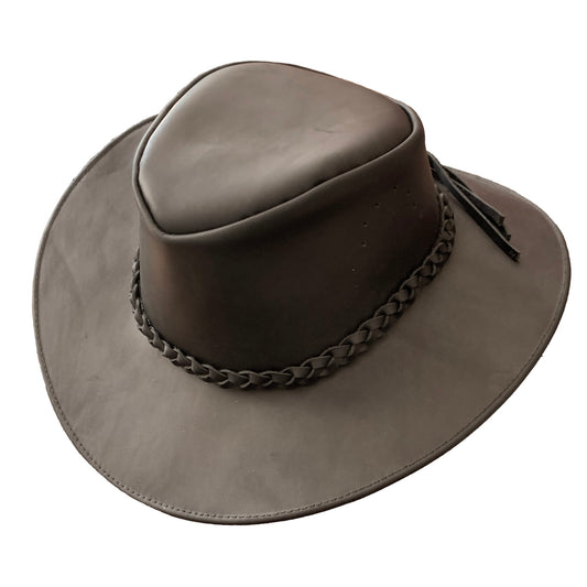 SOMBRERO ORIGENESS CUERO NEGRO
