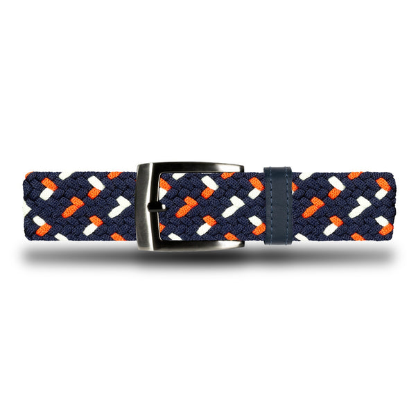 Cinturón Trenzado Niño OS9 - Azul Y Naranja Sunset | Origeness