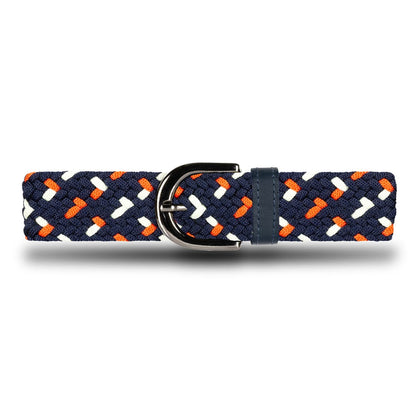 Cinturón Trenzado Mujer OS9 - Azul Y Naranja Sunset | Origeness