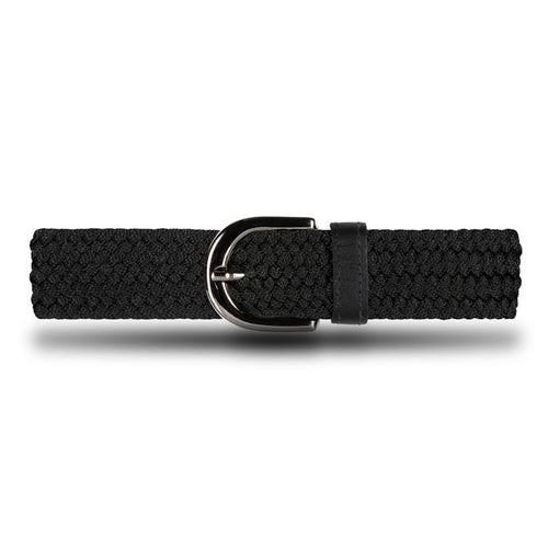 Cinturón Trenzado Niña OS8 - Negro Onyx | Origeness