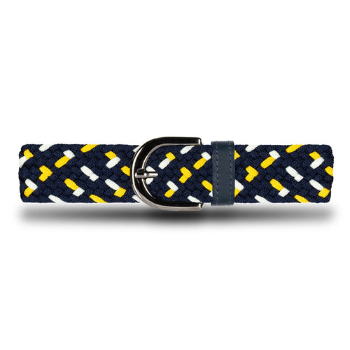 Cinturón Trenzado Niña OS5 - Azul Y Amarillo Solar | Origeness