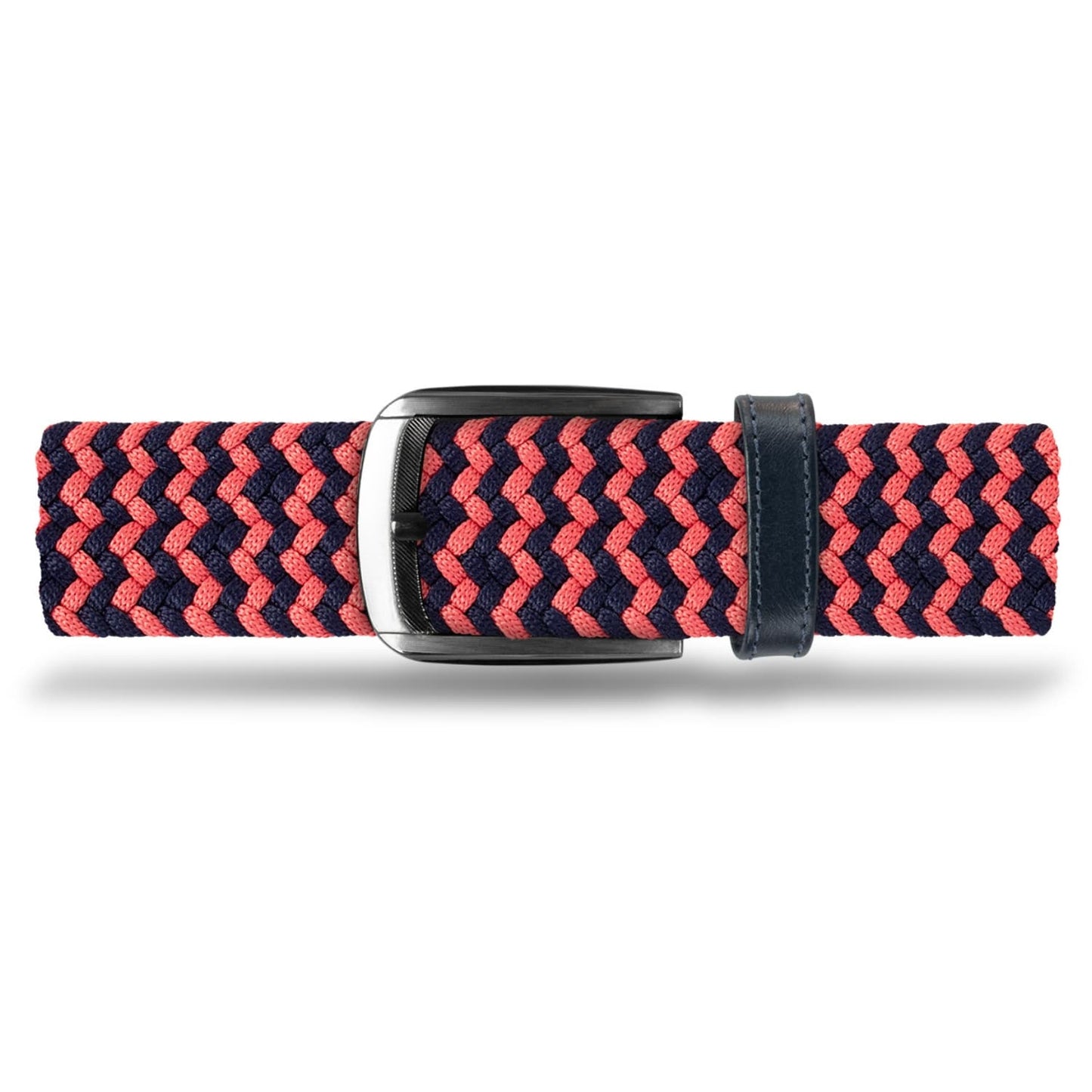 Cinturón Trenzado Hombre OS45 - Azul Náutico Coral | Origeness