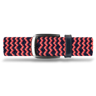 Cinturón Trenzado Hombre OS45 - Azul Náutico Coral | Origeness