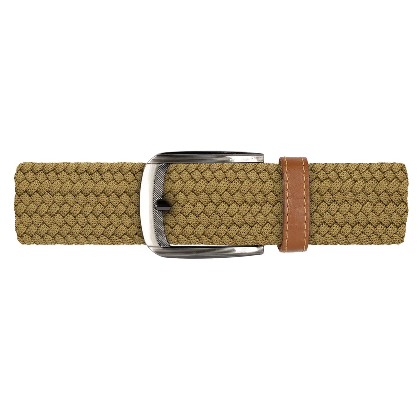 Cinturón Trenzado Hombre OS32 - Beige Miel | Origeness