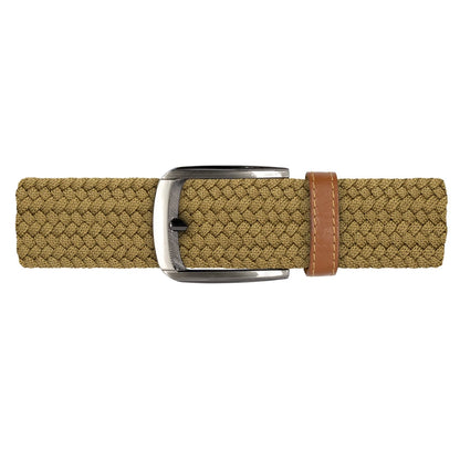 Cinturón Trenzado Hombre OS32 - Beige Miel | Origeness