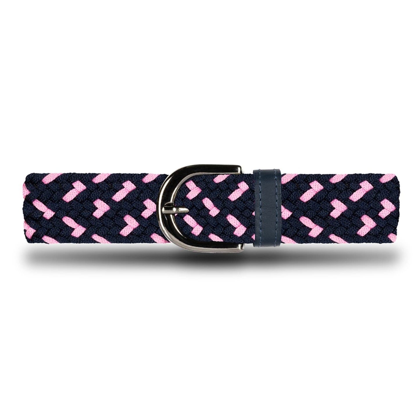 Cinturón Trenzado Mujer OS4 - Azul Y Rosa Flamingo | Origeness
