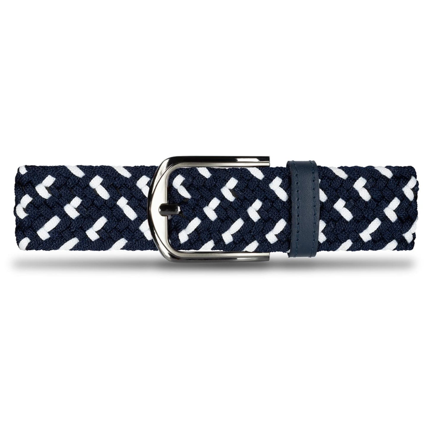 Cinturón Trenzado Hombre OS21 - Azul Y Blanco Bolt | Origeness