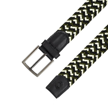 Cinturón Trenzado Hombre OS28 - Verde Everest | Origeness