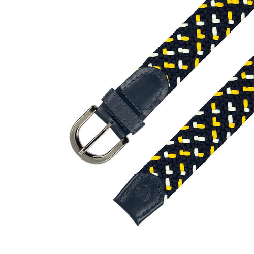 Cinturón Trenzado Niña OS5 - Azul Y Amarillo Solar | Origeness detail