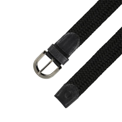 Cinturón Trenzado Mujer OS8 - Negro Onyx | Origeness