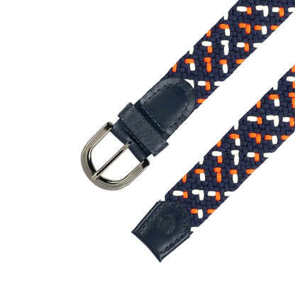 Cinturón Trenzado Mujer OS9 - Azul Y Naranja Sunset | Origeness