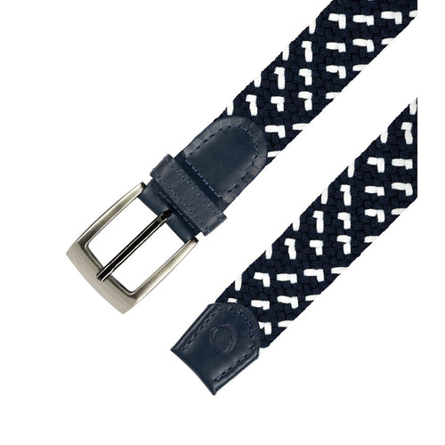 Cinturón Trenzado Niño OS11 - Azul Y Blanco Bolt | Origeness detail