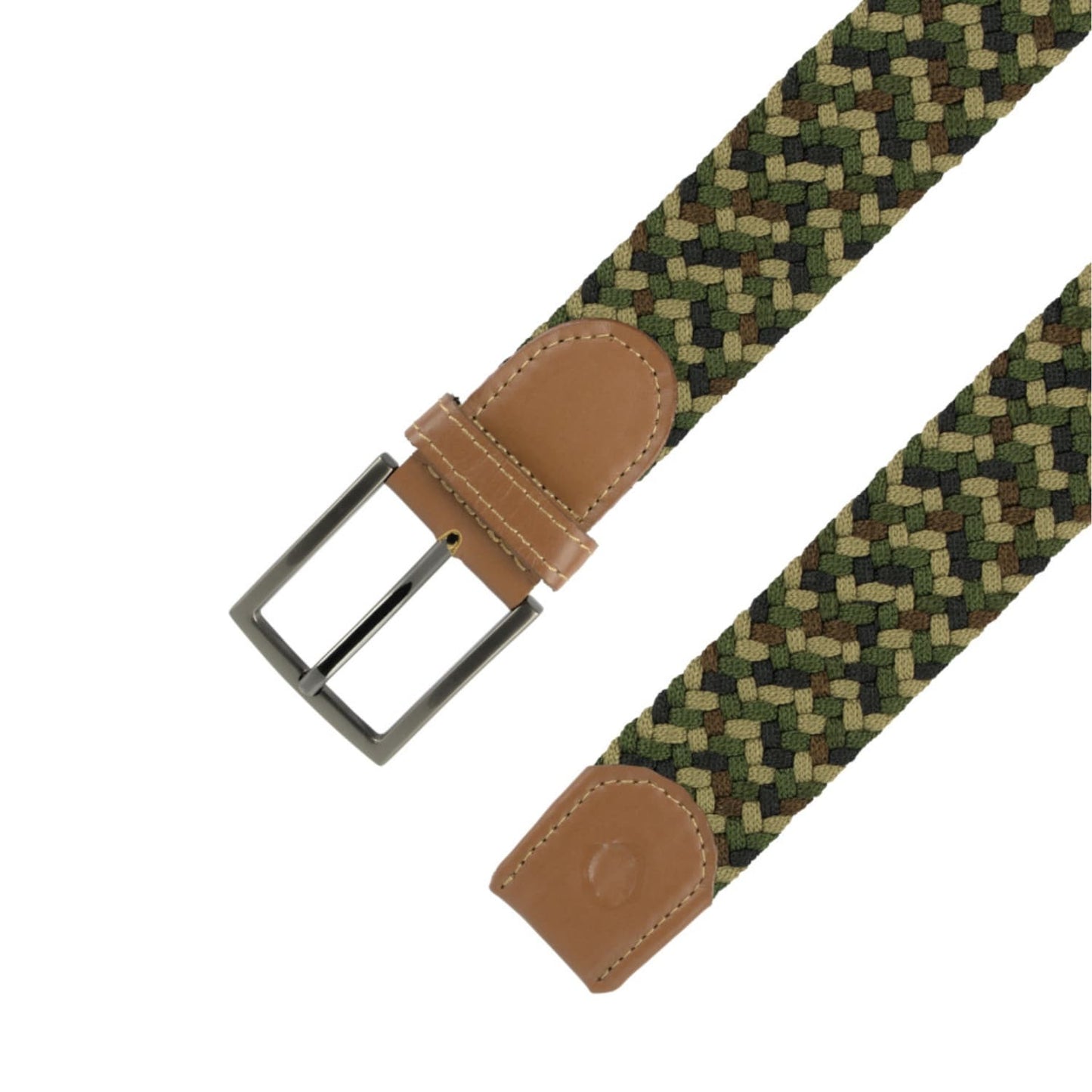 Cinturón Trenzado Hombre OS26 - Camuflado Jungle | Origeness