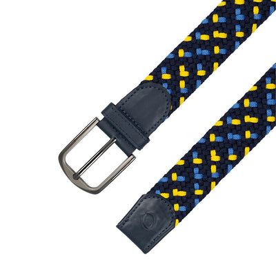 Cinturón Trenzado Hombre OS27 - Azul Summer Breeze | Origeness detalle