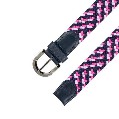 Cinturón Trenzado Niña OS13 - Rosa Y Azul Pastel | Origeness detail