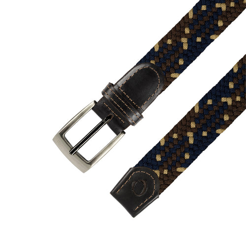 Cinturón Trenzado Niño OS10 - Azul Y Café Bronce | Origeness detail