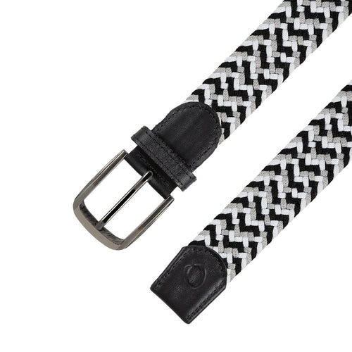 Cinturón Trenzado Hombre OS33 - Gris Galerna | Origeness detalle