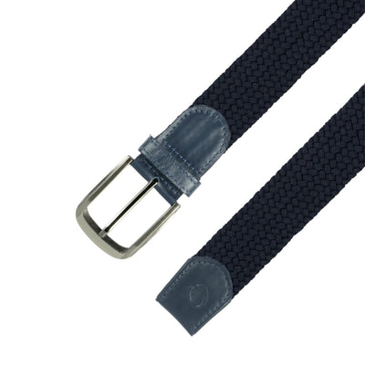 Cinturón Trenzado Hombre OS24 - Azul Zafiro | Origeness detalle