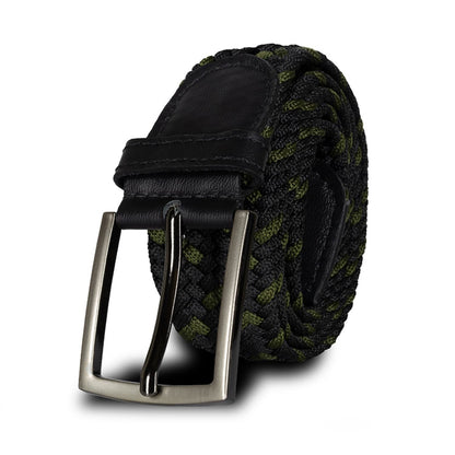 Cinturón Trenzado Hombre OS22 - Verde Táctico | Origeness