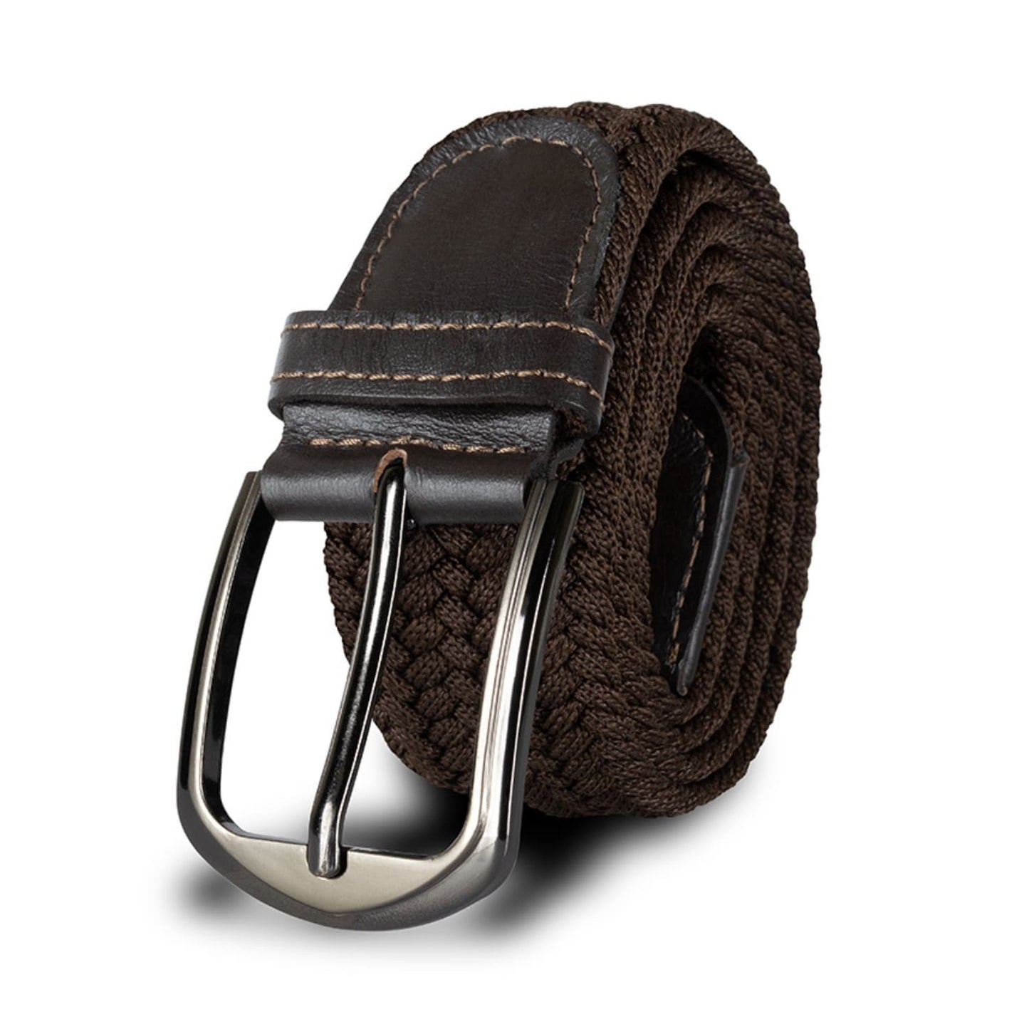 Cinturón Trenzado Hombre OS25 - Café Espresso | Origeness