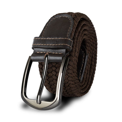 Cinturón Trenzado Hombre OS25 - Café Espresso | Origeness
