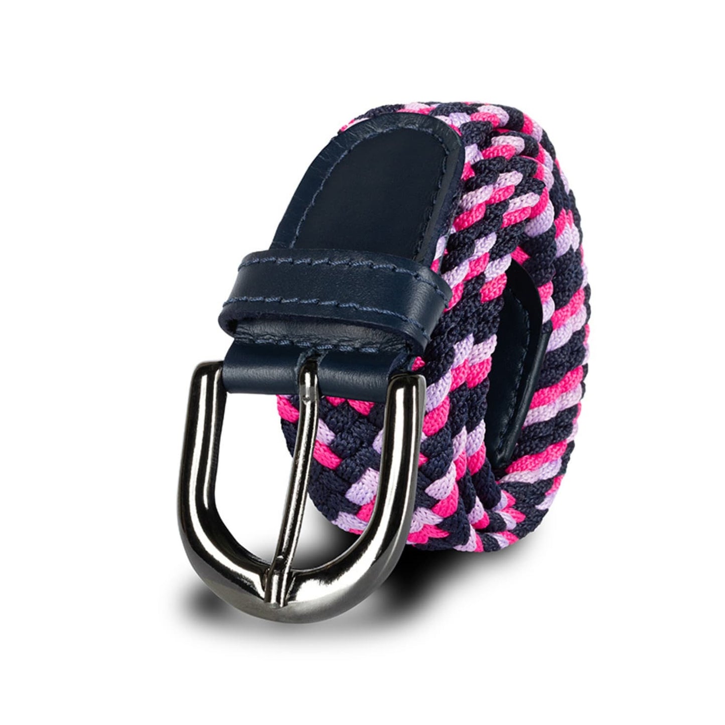 Cinturón Trenzado Mujer OS13 - Rosa Y Azul Pastel | Origeness