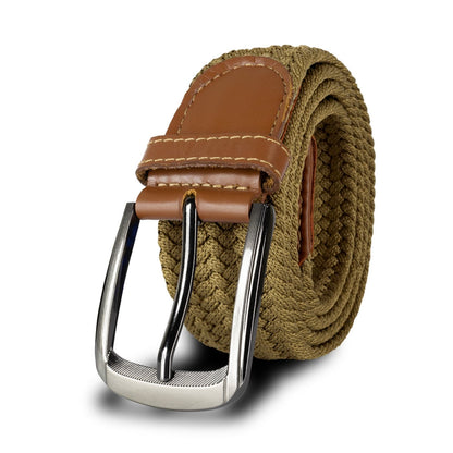 Cinturón Trenzado Hombre OS32 - Beige Miel | Origeness