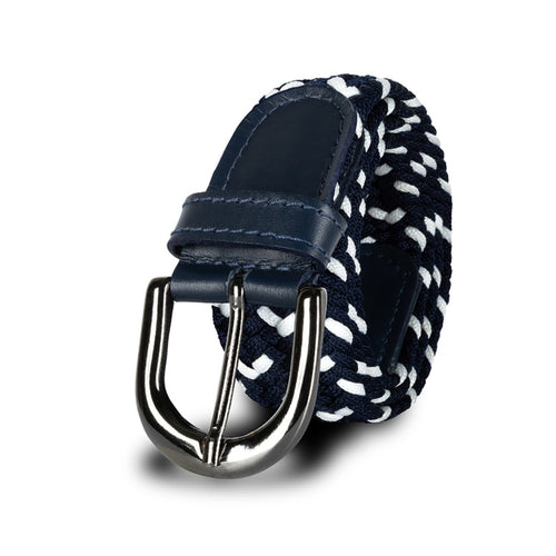 Cinturón Trenzado Niña OS11 - Azul Y Blanco Bolt | Origeness detail