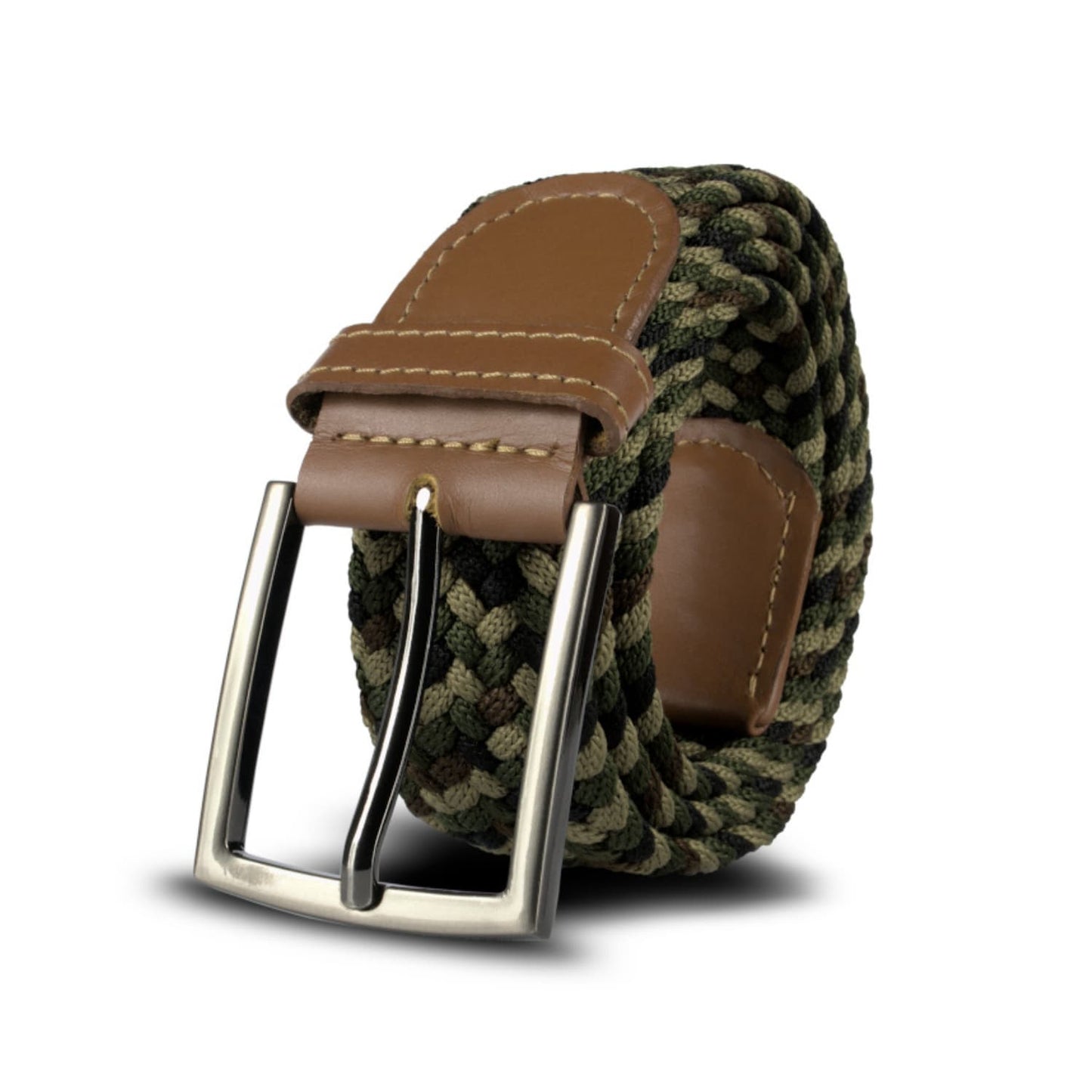Cinturón Trenzado Hombre OS26 - Camuflado Jungle | Origeness