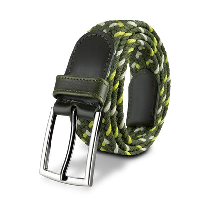 Cinturón Trenzado Hombre OS39 - Verde Cyber | Origeness