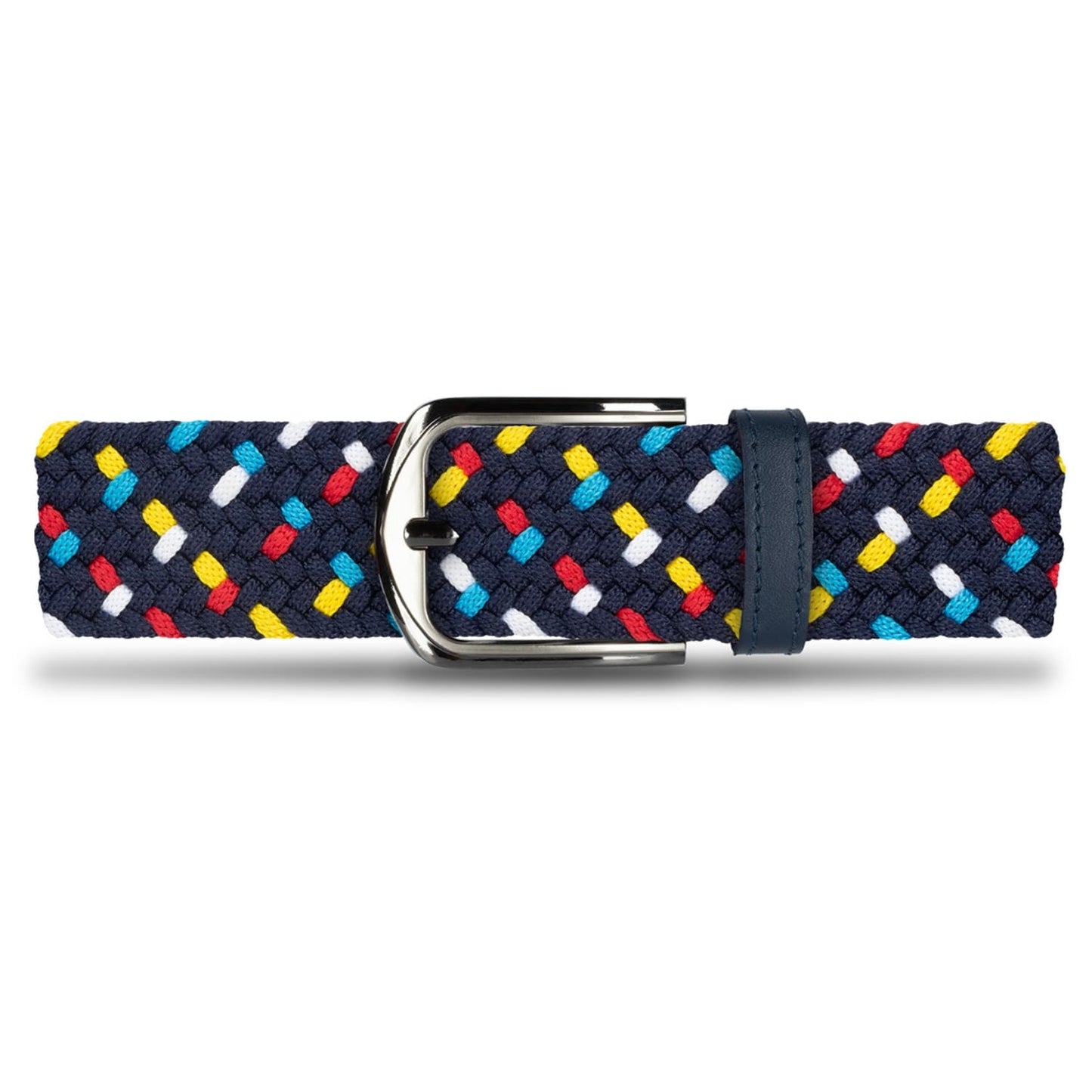Cinturón Trenzado Hombre OS11 - Azul Tricolor Tour | Origeness t