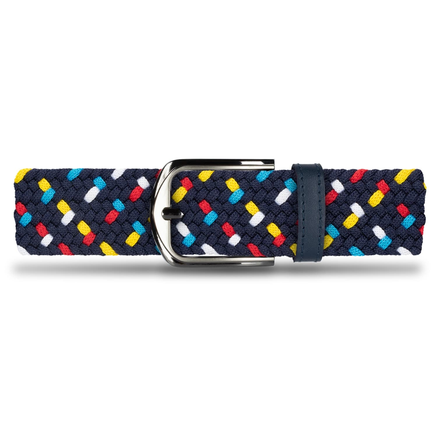 Cinturón Trenzado Hombre OS11 - Azul Tricolor Tour | Origeness t