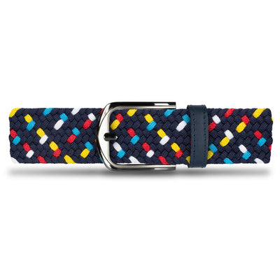 Cinturón Trenzado Hombre OS11 - Azul Tricolor Tour | Origeness