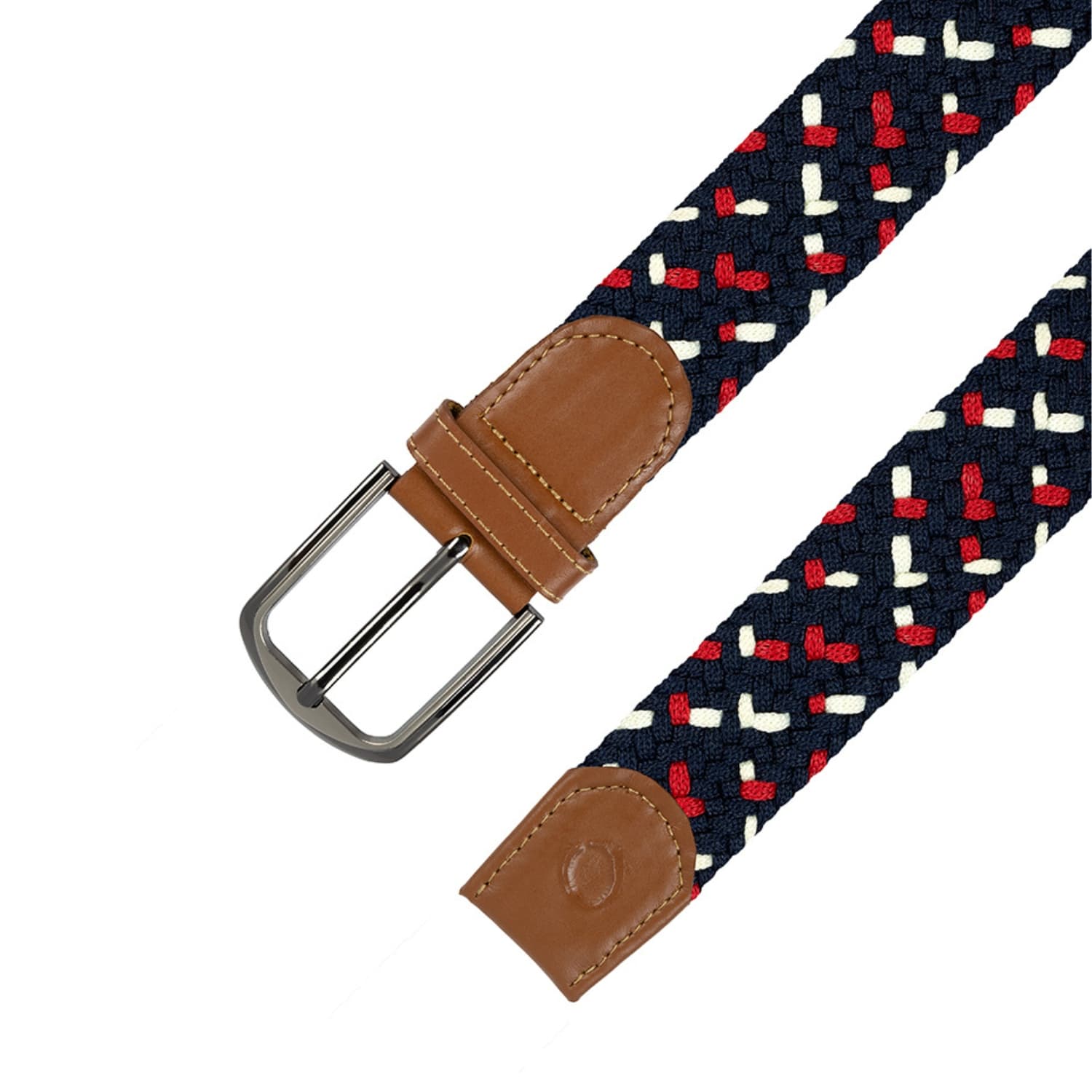Cinturón Trenzado Hombre OS12 - Azul Vermont | Origeness de arriba