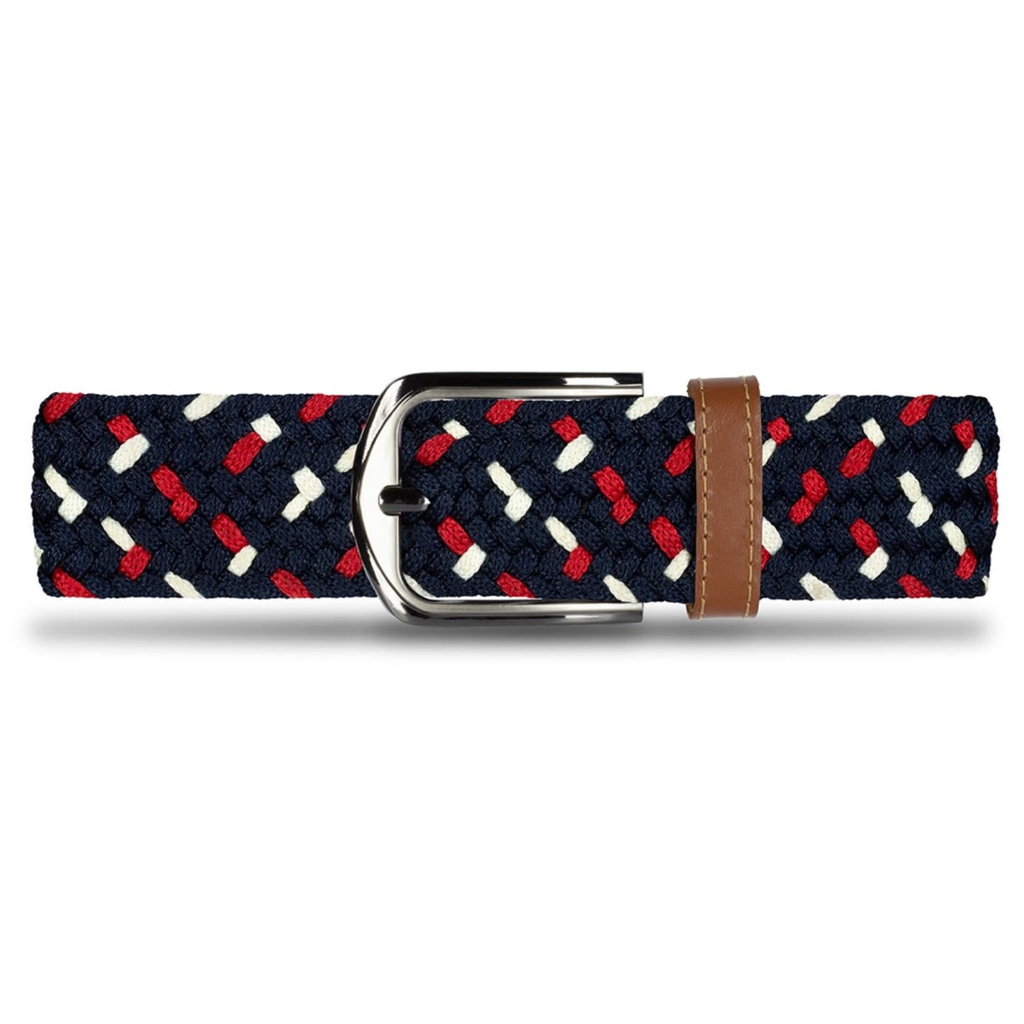 Cinturón Trenzado Hombre OS12 - Azul Vermont | Origeness frente