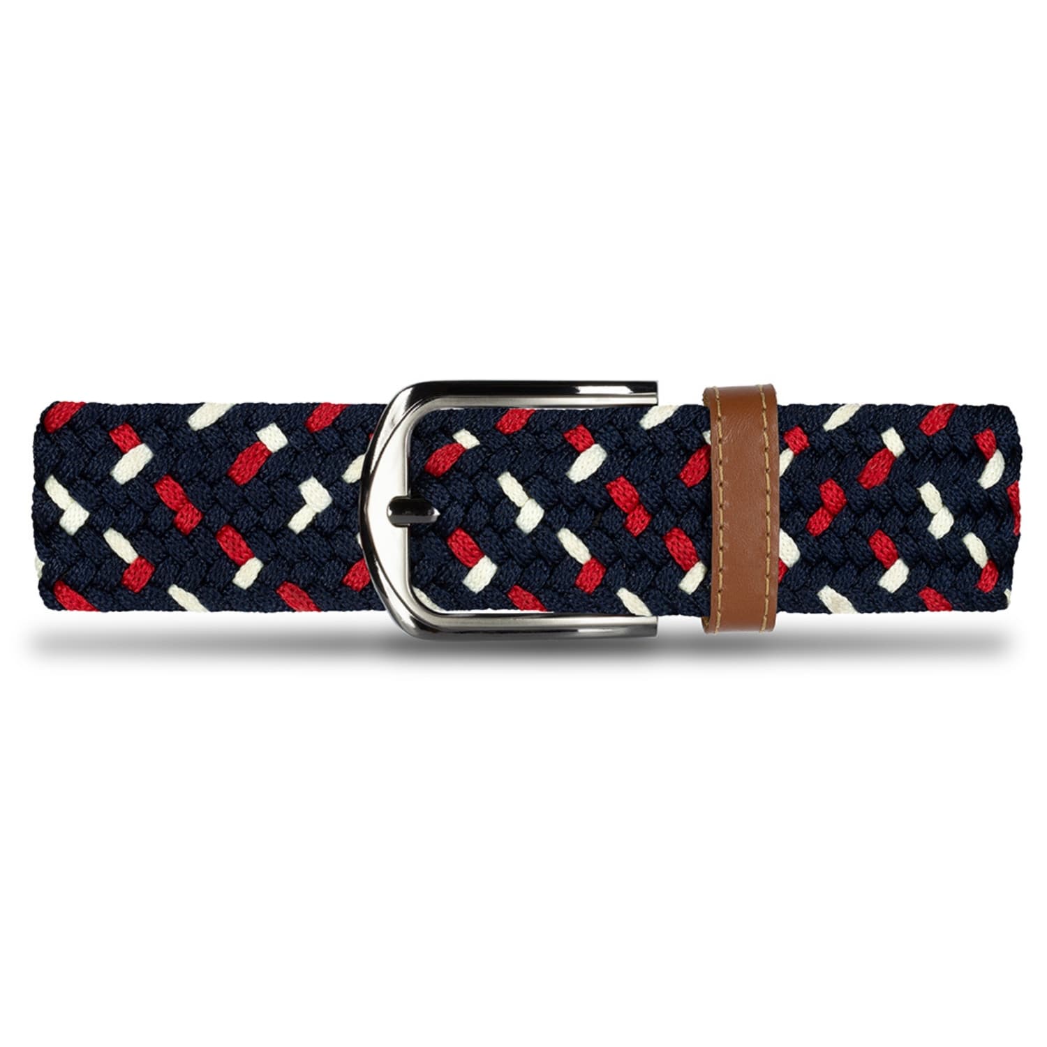 Cinturón Trenzado Hombre OS12 - Azul Vermont | Origeness frente